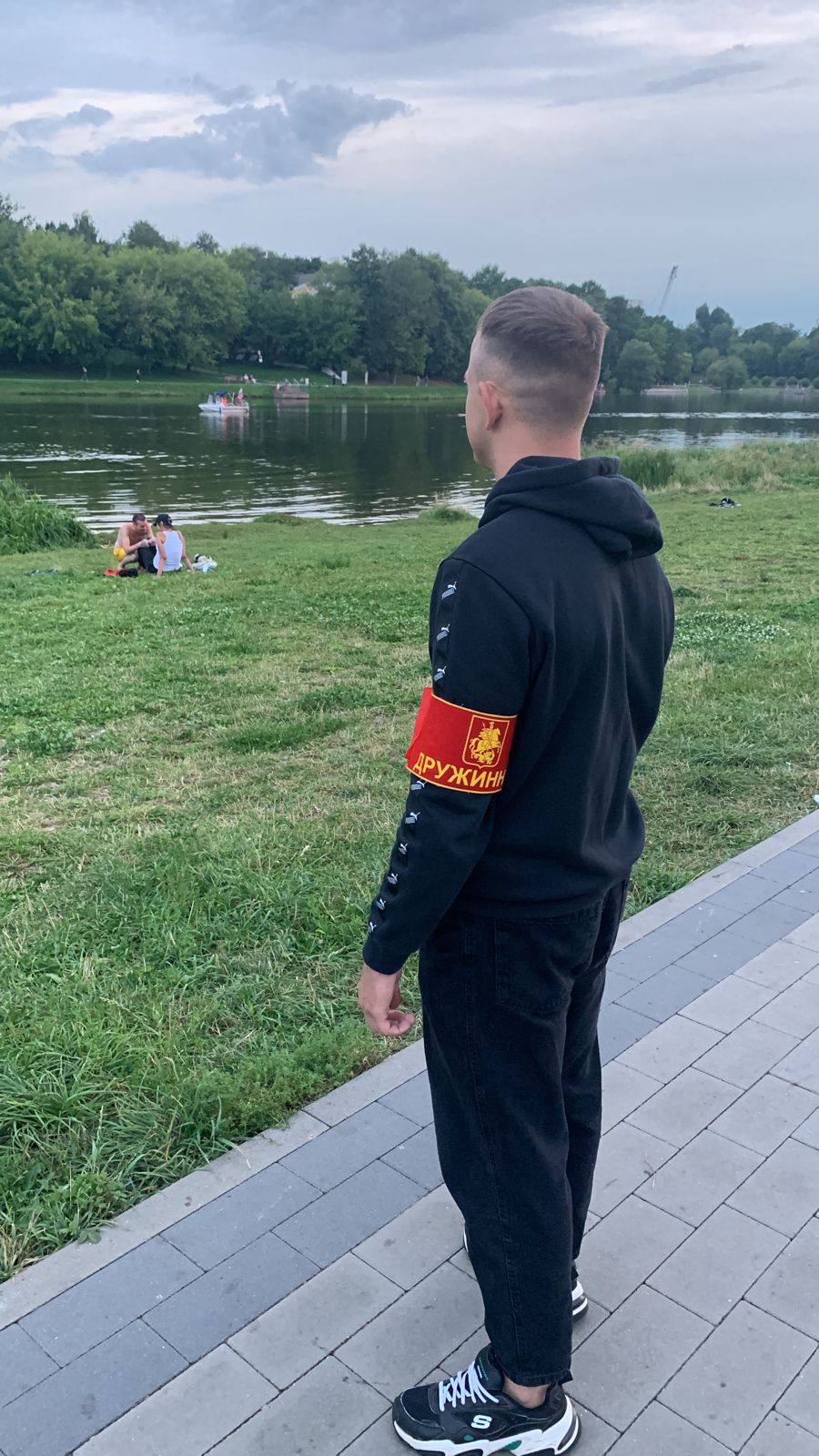 Дежурство Народной дружины района Люблино. В Парках района.