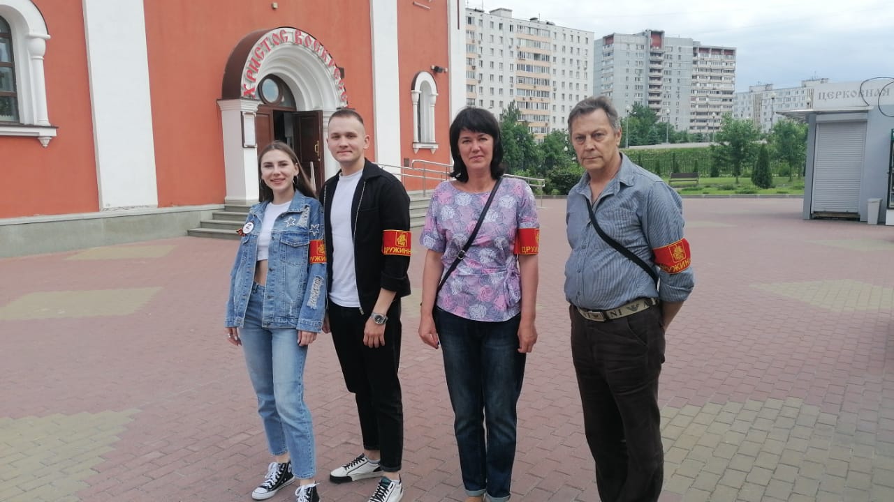 Обеспечение безопасности НД в Храмах района
