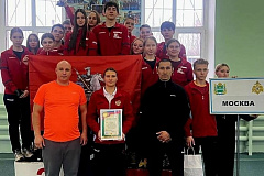 «Бронзу» взяли спортсмены по пожарно-спасательному спорту