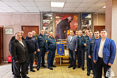 Встреча с ветеранами пожарной охраны